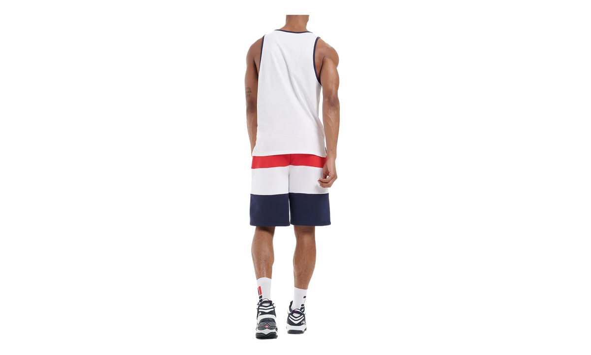 Quillan Graphic Tank Top "White / Peacoat" LM015758 100