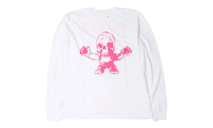 FOTI Long Sleeve T-Shirt "White / Neon Pink" CHRM0918