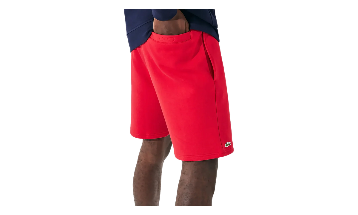 Organic Brushed Fleece Shorts "Red" GH2136 240