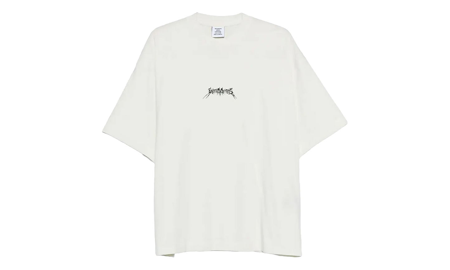 Metal Logo Regular T-Shirt "Ice White" UH76TR600I ICE