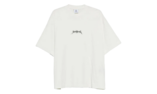 Metal Logo Regular T-Shirt "Ice White" UH76TR600I ICE