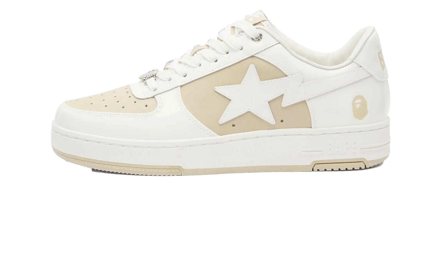 A Bathing Ape Bape Sta Low "#6 White Beige" 001FWK801306M BEI