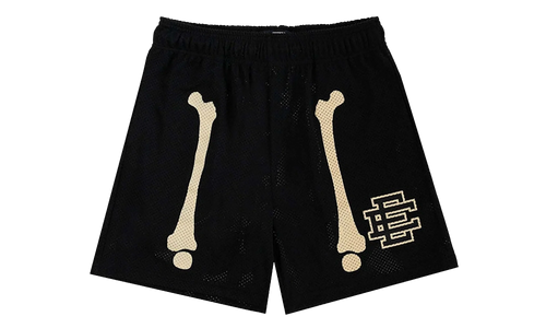 EE BASIC SHORT "Bones - Mesh Black/ White Bones" EE751