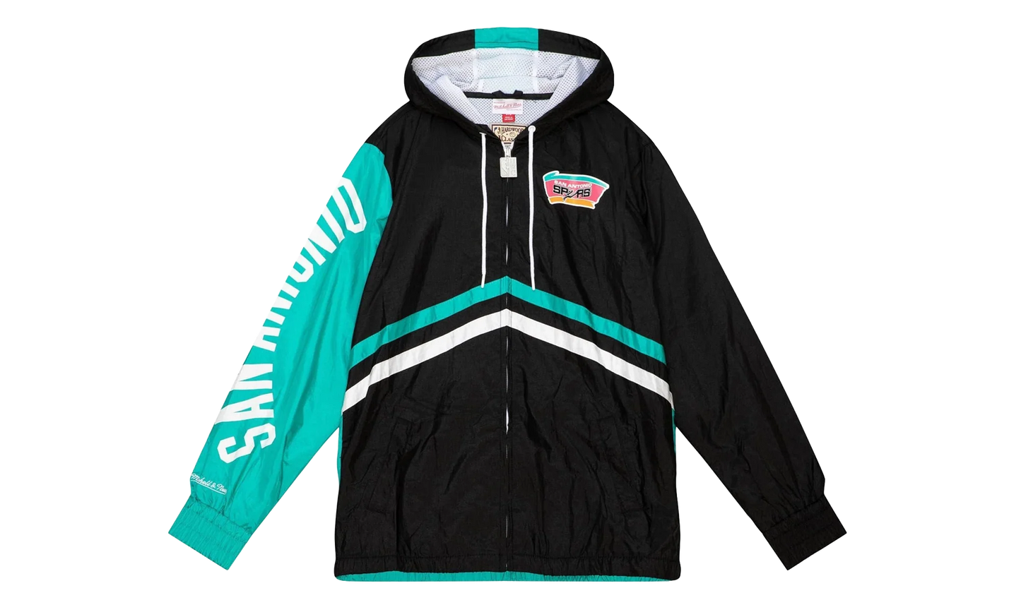 Undeniable Full Zip "Windbreaker Spurs" OJZP3409 SASYYPPPBLCK