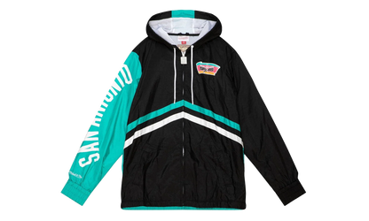 Undeniable Full Zip "Windbreaker Spurs" OJZP3409 SASYYPPPBLCK