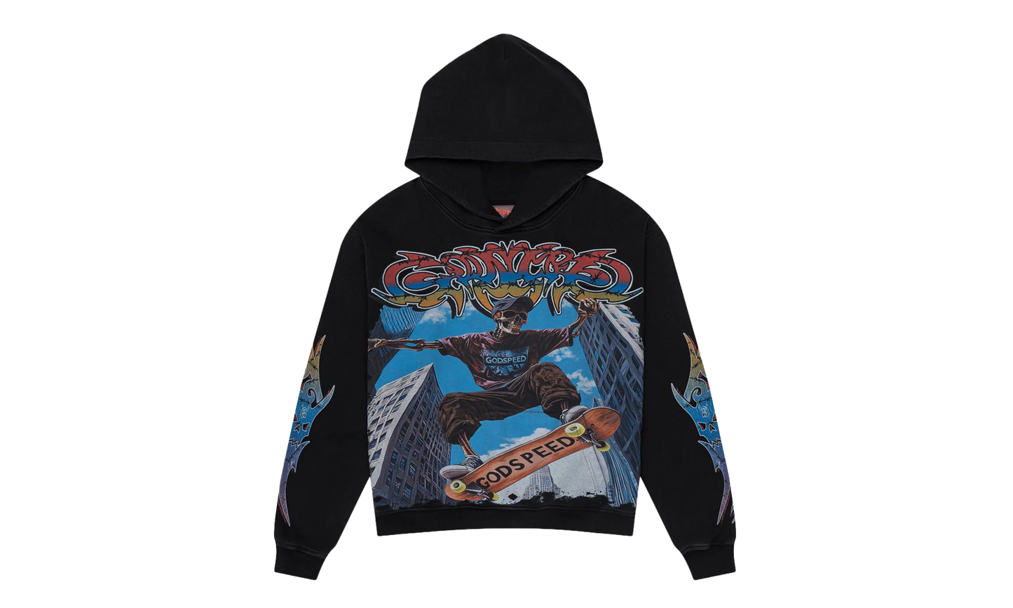 Ollie Hoodie "Black Wash" GS073