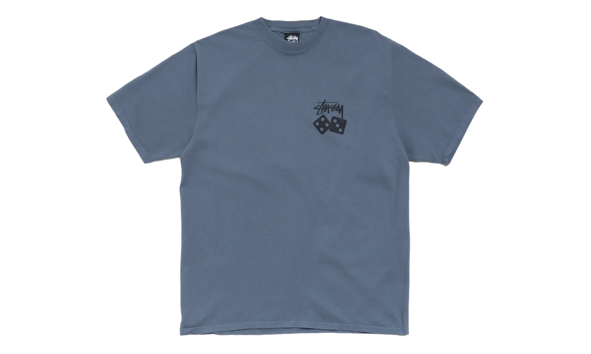 Dice Pigment Dyed Tee "Navy" STUS381