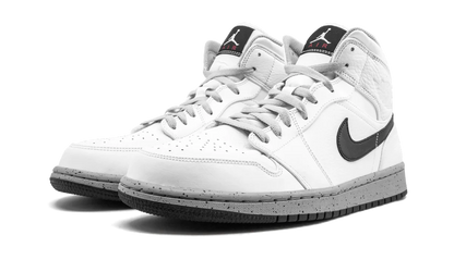 Air Jordan 1 Mid "White/Cement" 554724 115