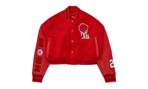 Teyana Taylor Women's Varsity Jacket "Gym Red/Sail/Team Red" FB2642 687