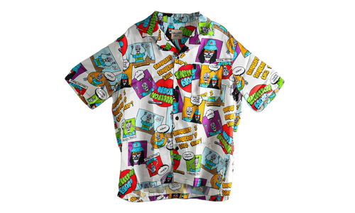Skeleton Beach Edition Wilson Shirt "Skeleton Beach Comic" GD099