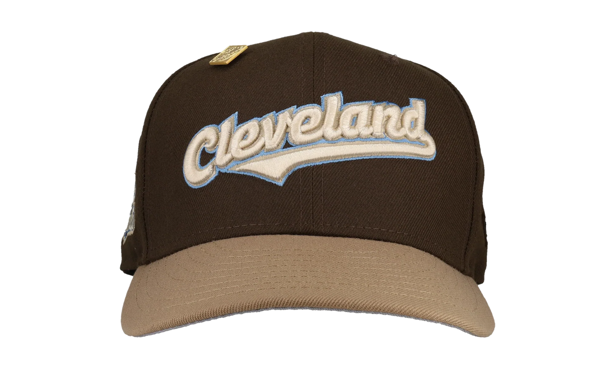 59FIFTY Cleveland Indians 1995 Champions Fitted Hat "Walnut / Tan" 123451300785
