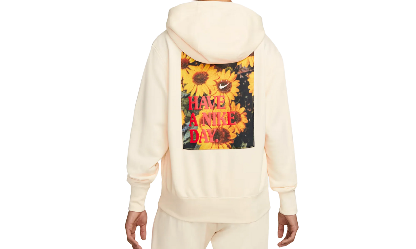 Sportswear French Terry Pullover Hoodie "Sunflower - Coconut Milk / Black" DM4994 113