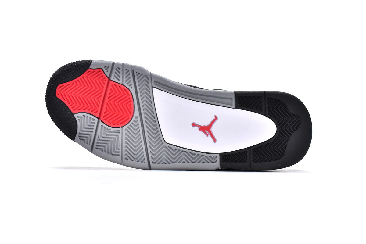 4 Retro SE Black Canvas