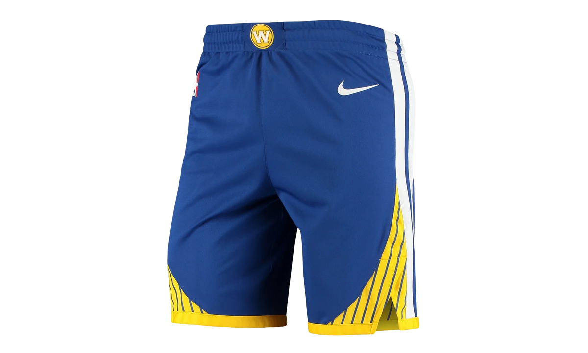 NBA Authentic Aeroswift Road Shorts "Golden State Warriors" 866383 495