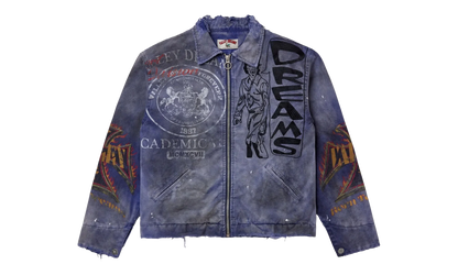 Destruction Work Jacket "Mechanic / Purple" VALE 11 008 VFDWJIM BL