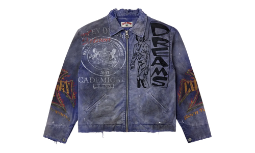 Destruction Work Jacket "Mechanic / Purple" VALE 11 008 VFDWJIM BL