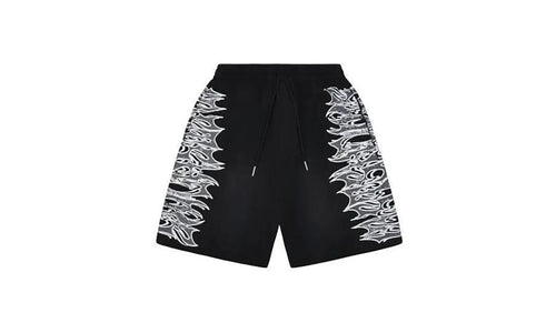 Graphic Sweatshorts "Black" 10062646