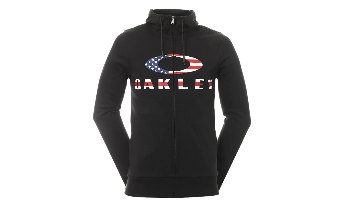 Bark Full Zip Hoodie "Black / American Flag" 461643 01V