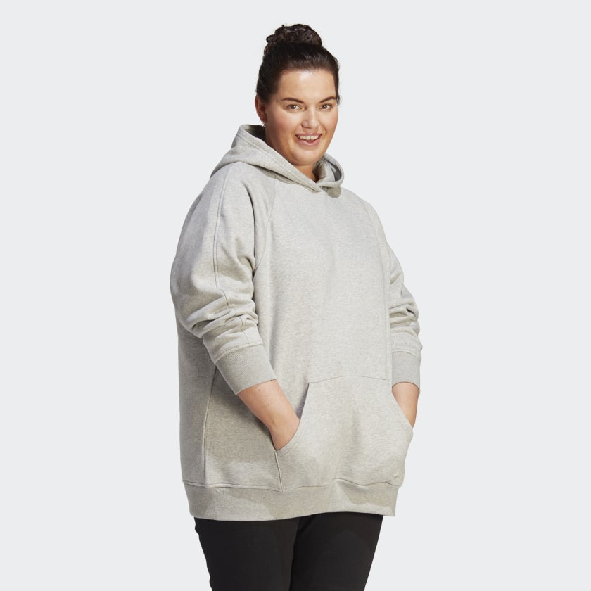 Women's adidas ALL SZN Fleece Boyfriend Hoodie (Plus Size)
