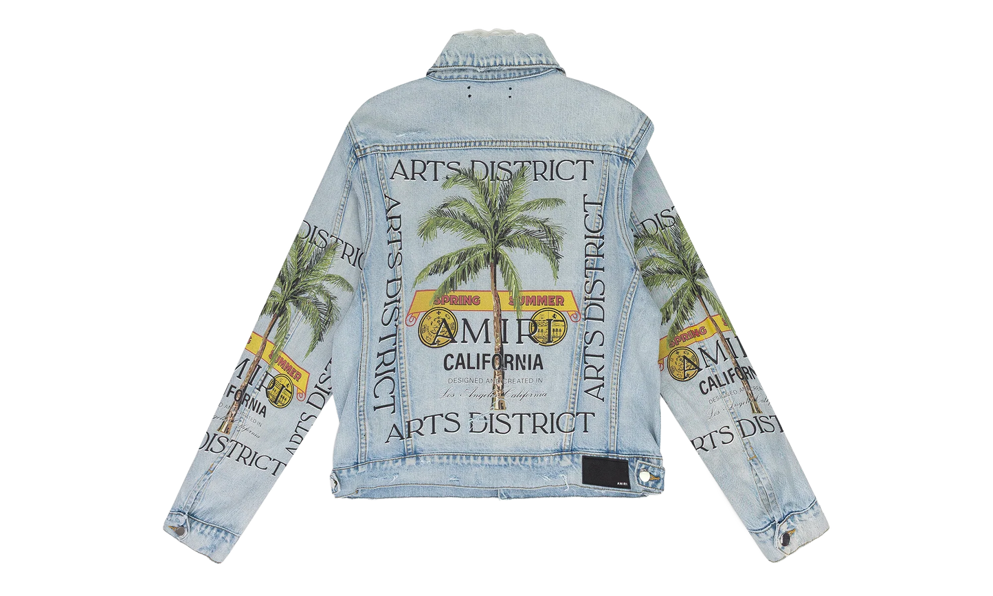 Rum Label Trucker Jacket "Light Indigo" SS22MDT002_LIGHT_INDIGO