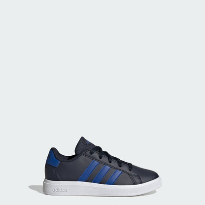 Kids' Grand Court Lifestyle Tennis Lace Up Shoes