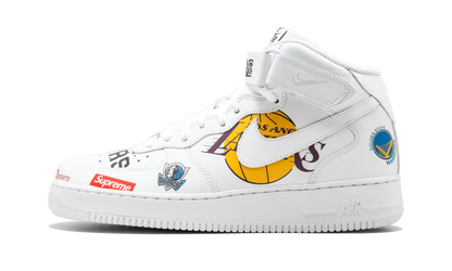 Air Force 1 MID 07 / Supreme "NBA" AQ8017 100