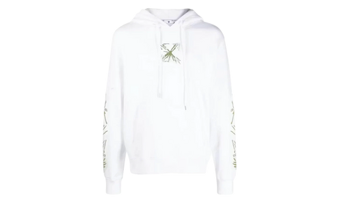 Splash Arrow Skate Hoodie "White" OMBB085S23FLE0020117