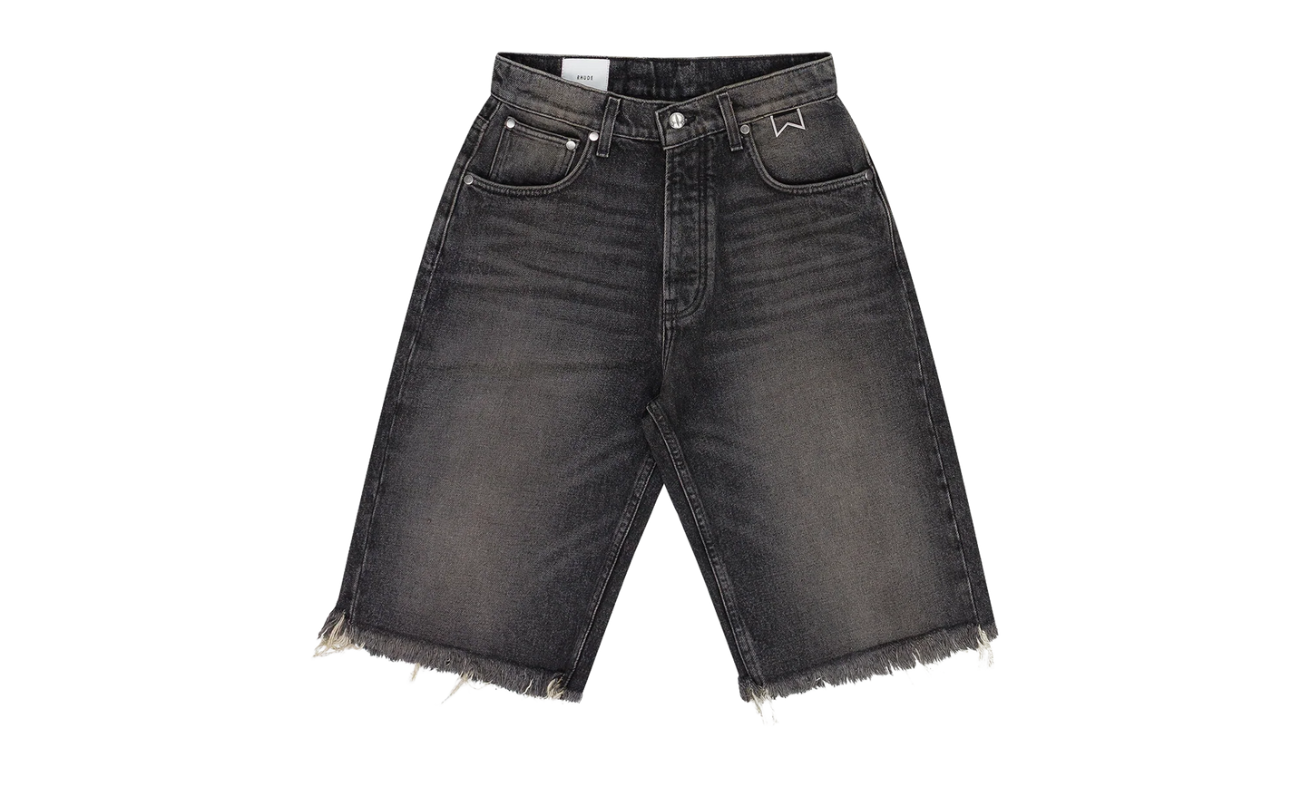 Denim Shorts "Black" RHD-MBTM-0220