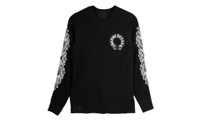 Horseshoe Floral Thermal "Black" CHRM0794