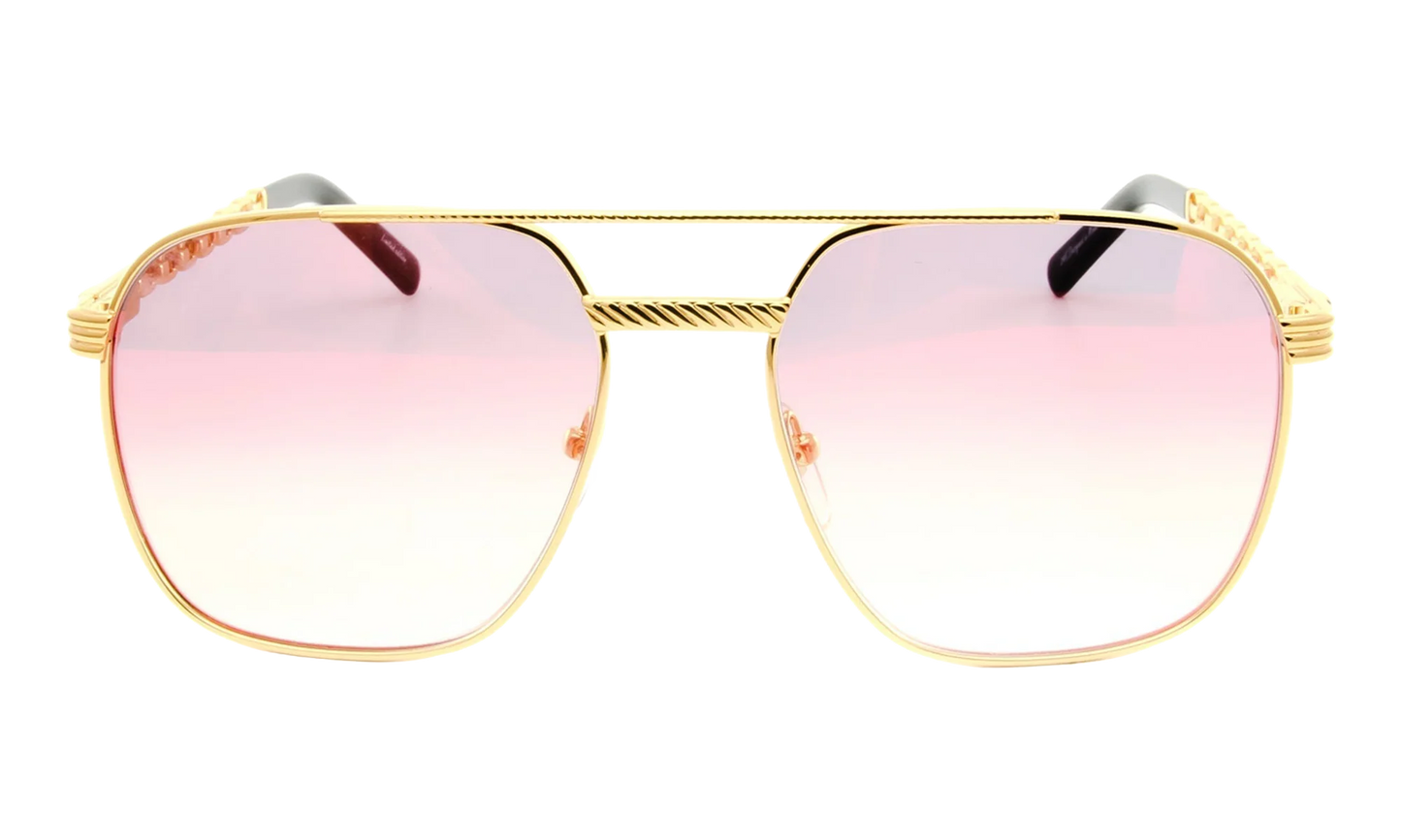 Narcos Equestrian Edition 24KT "Yellow Gold / Grape / Yellow Gradient Multi Flash" EQNR2 0003 20B3