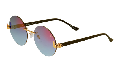 508 Rimless Drill Mount F.U. Edition 24KT "Yellow Gold / Black / Grape Pop" DMMF2 0009 16T7