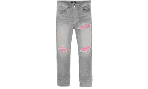 MX1 Ultrasuede Patch Jeans "Concrete Grey Pink" AMDNSY1120 569