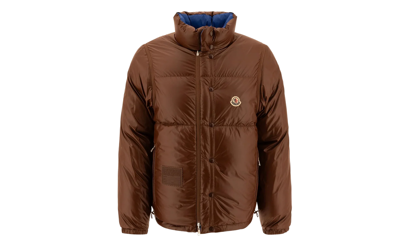 Verone 1 Reversible Monogram Puffer Jacket "Blue" MON15