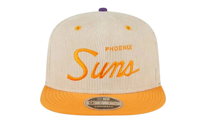 9FIFTY NBA PHOENIX SUNS SNAPBACK HAT "ERIC EMANUEL - Cream/ Orange" EE435