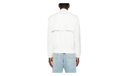 Side Panelled Track Windbreaker Jacket "White" MF23 JK 241 01 WHIT
