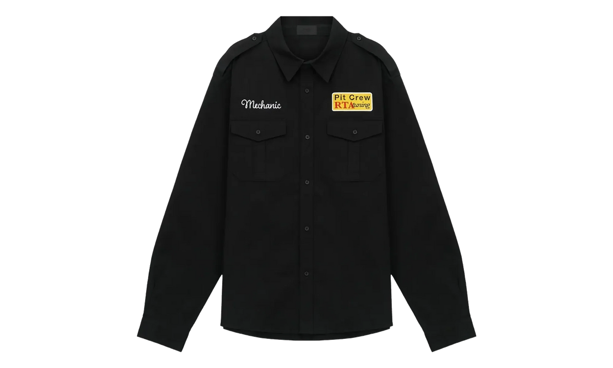 Lionel Embroidered Shirt "Black" MF23W666 T1880BKMEC