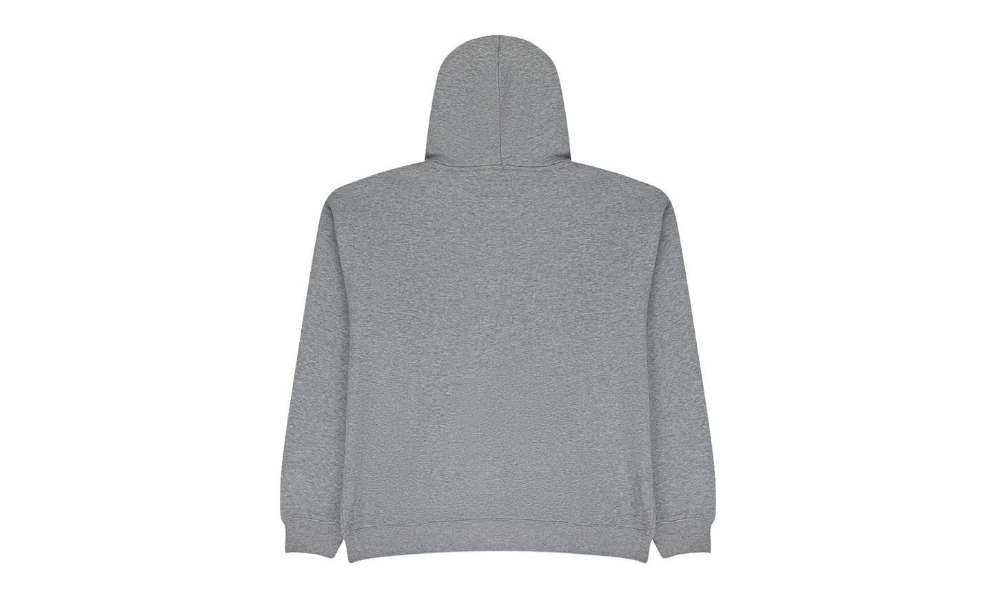 Heather Zip Up Essential Hoodie "Heather Grey" SLR XHDS 0016