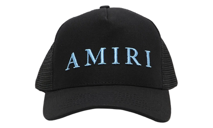 Logo Trucker Hat "Black / Carolina Blue" PS23MAH049 864 BLAC