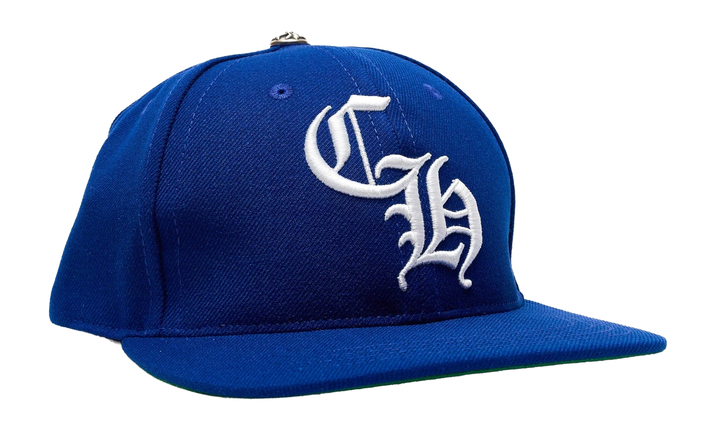 Embroidered CH Logo Baseball Hat "Blue / White / Green" CHRM1129
