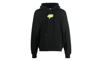 Degrade Thunder Skate Arrows Oversized Hoodie "Black / Multi" OMBB085F22FLE0041070