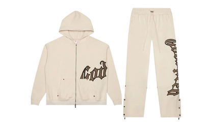 OG Logo Sweatsuit V2 "Creme/Brolive" 00AAXAIM