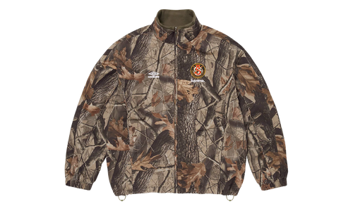 Umbro® Cotton Ripstop Track Jacket "SS26 - Realtree Hardwoods Camo" SU27024