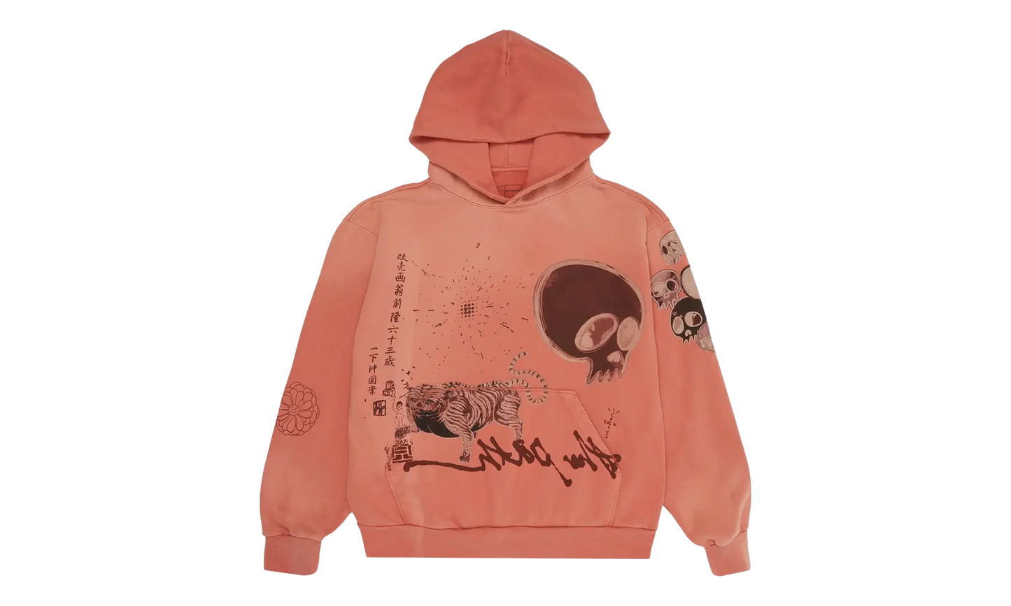 Travis Scott Cactus Jack x Takashi Murakami The Path Hoodie "Orange" CPFM48