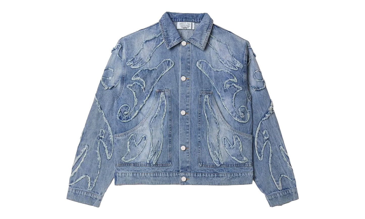 SHOWDOWN DENIM JACKET "Blue" VAL129
