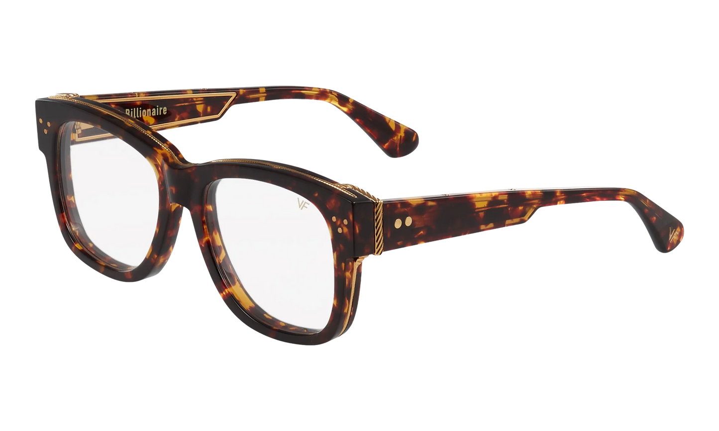 Billionaire Tortoise Brown Acetate "Brown Tortoise / Clear" MPBL2 0003 8D2