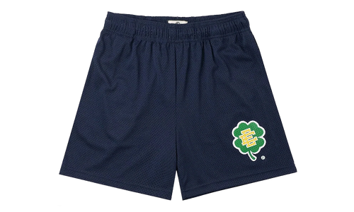 EE BASIC SHORT "SS23 - Clover Navy/Green" EE690