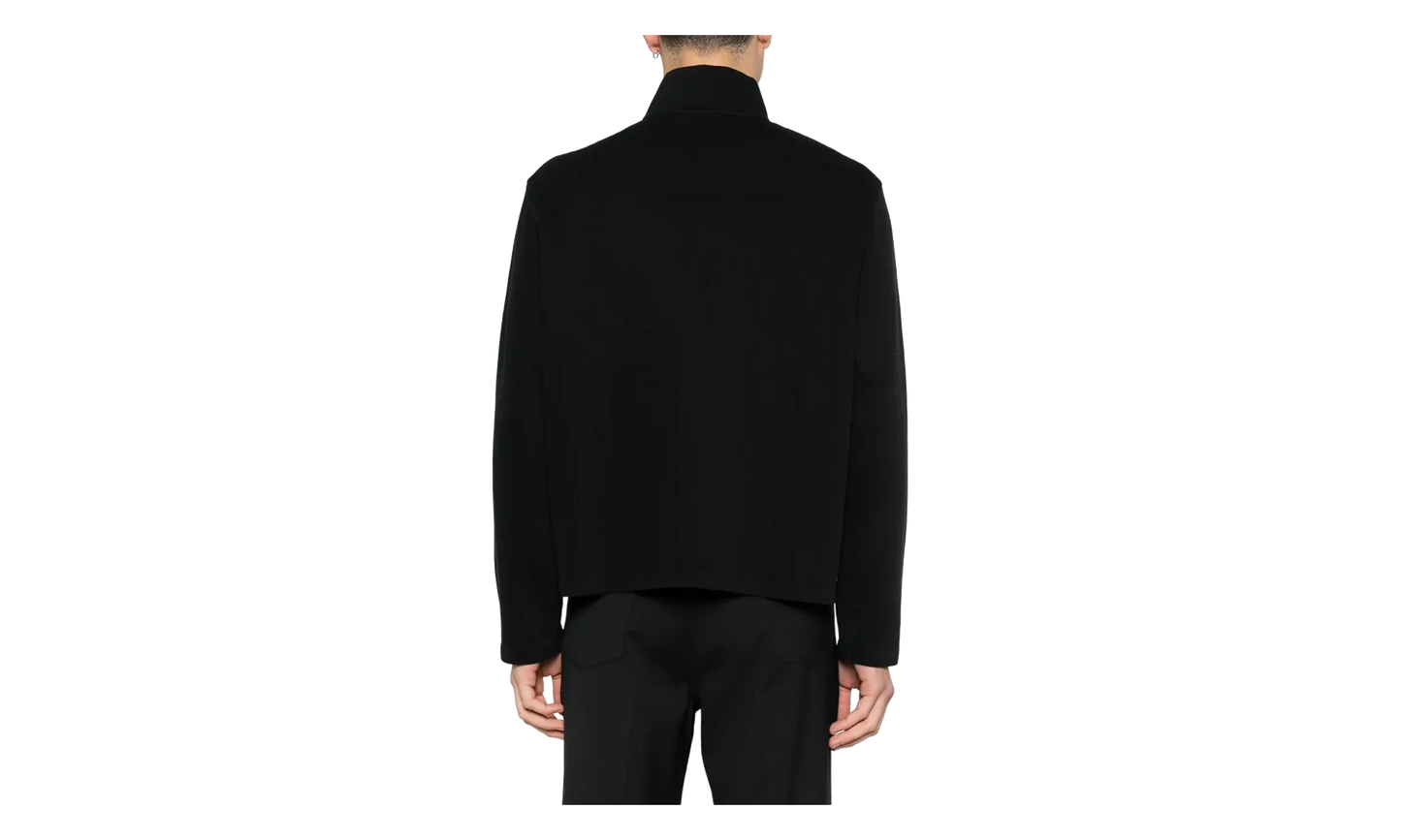 Shrunken Full Zip Jacket "Black" M2266SBA
