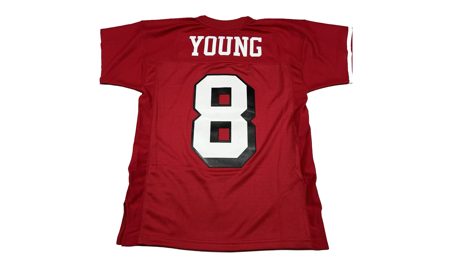 NFL Steve Young Legacy Jersey "1994 San Francisco 49ers - Scarlet" LGJY3194 SF494SYOSCAR