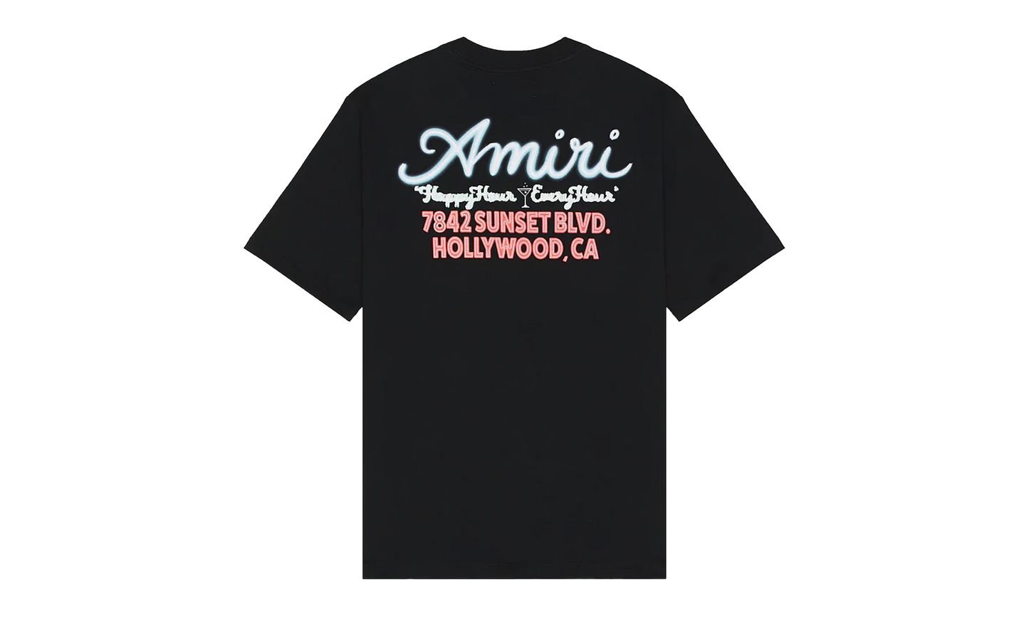 Neon Lights Oversized Tee "Black" AMJYTE1244