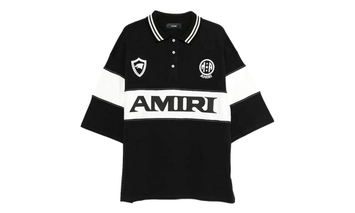 Sport Oversized Polo "Black" AMTOJR1003 001